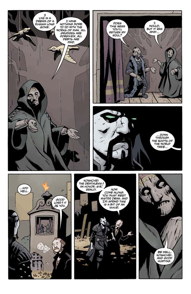 Image for article titled Celebrate Friday 13th With a Slice of Free Mike Mignola Comics