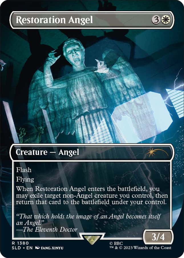 Image for article titled Magic The Gathering's Doctor Who Crossover Is a Cavalcade of Classic Heroes and Villains