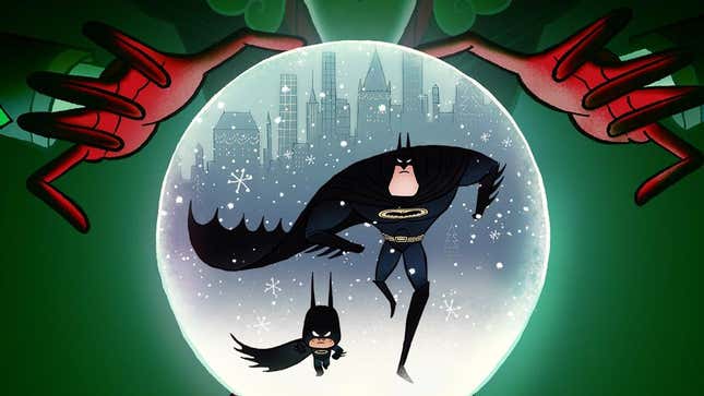 Prime Video's Merry Little Batman poster art