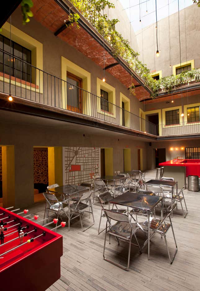 Mexico City hostel
