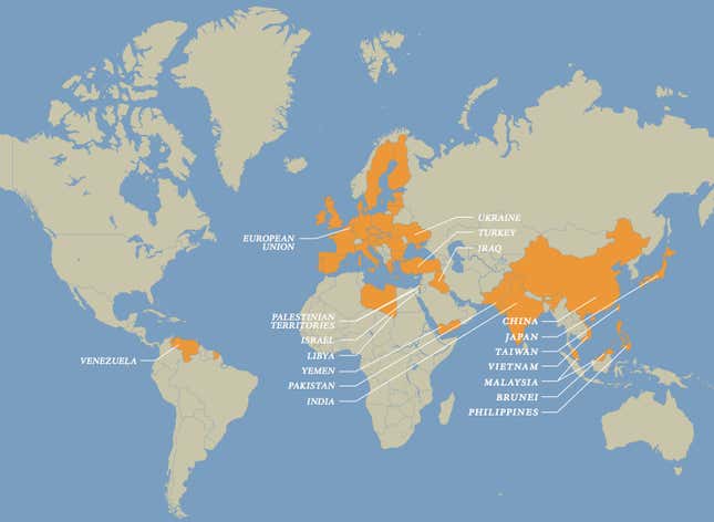 Image for article titled The most worrying world conflicts in 2017, ranked by foreign-policy experts