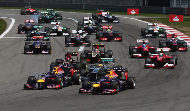 Every one of these cars has about 100 sensors sending data back to base.