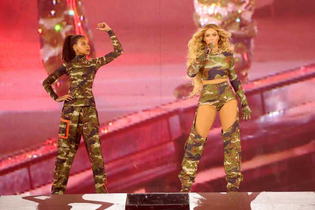 Image for article titled Aside from the Renaissance World Tour, Other Times Blue Ivy Outshined Beyoncé and Jay-Z