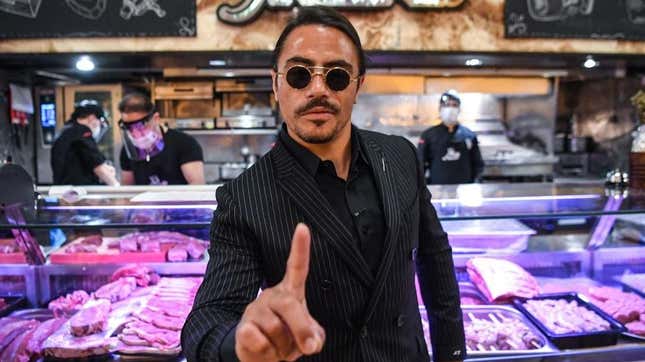 Image for article titled Salt Bae: 9 times the world’s most outlandish chef captured our attention
