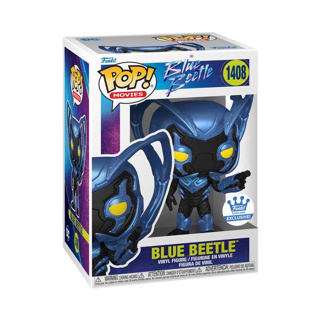 Image for article titled DC Studios&#39; Blue Beetle Merch Teases Ancient Powers and Superhero Action