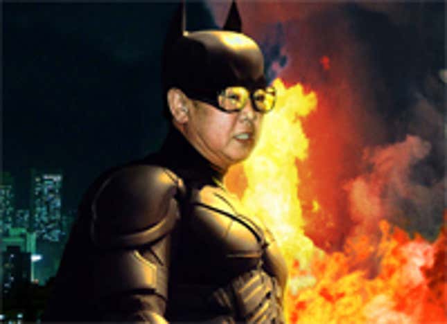 Image for article titled Storyboards From New 'Batman' Starring Kim Jong Il