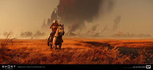 Image for article titled The Art Of Ghost Of Tsushima