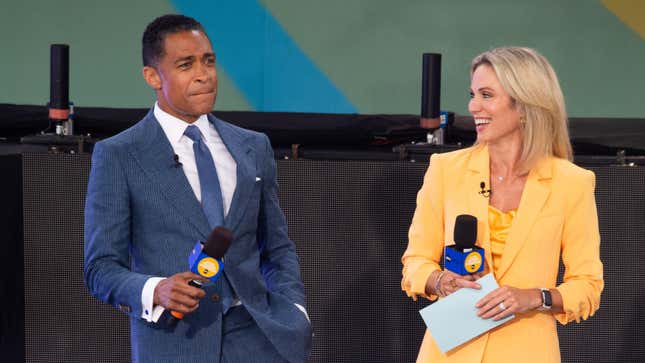 Image for article titled Why Did Amy Robach Leave ABC With A Better Deal Than TJ Holmes?