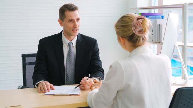 Image for article titled Common Job Interview Questions That Are Actually Illegal