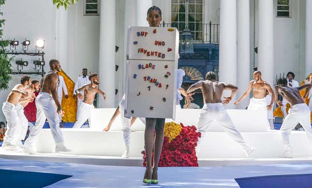 Image for article titled Wat U Iz: Pyer Moss Made Haute Couture History With an Emphasis on Black Innovation
