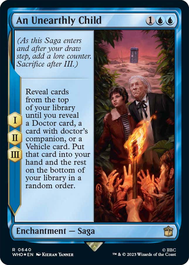 Image for article titled Magic The Gathering's Doctor Who Crossover Is a Cavalcade of Classic Heroes and Villains