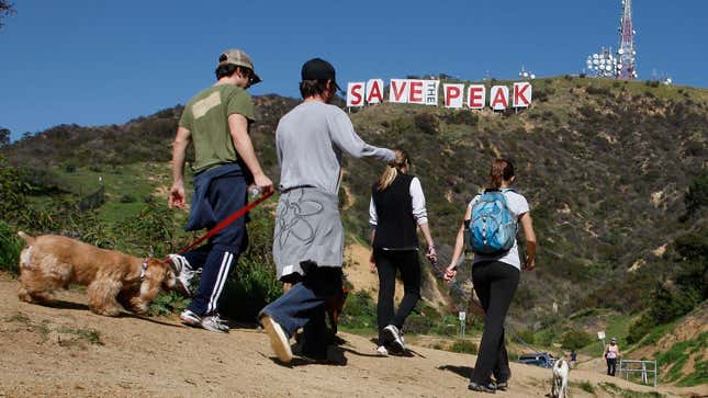 A history of the Hollywood sign: from real estate advert to