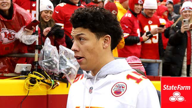 Image for article titled State Farm Unveils Insurance Policy That Protects Customers Against Jackson Mahomes