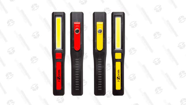 4-Pack: iZoom Versa Beam Ultra Bright LED Task Lights with Pocket Clip &amp; Magnet | $12 | SideDeal