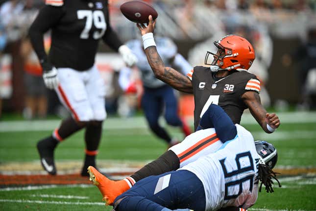 Deshaun Watson's massive blunder that cost Browns QB millions