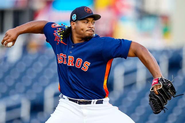 Astros' Luis Garcia faces White Sox with streamlined pitching style