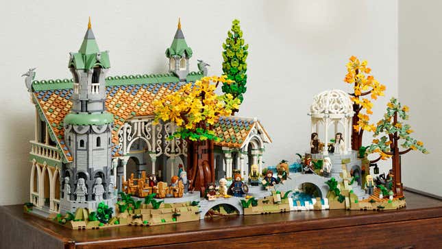 El nuevo kit de Lego de El Señor de los anillos tiene más de 6000 piezas