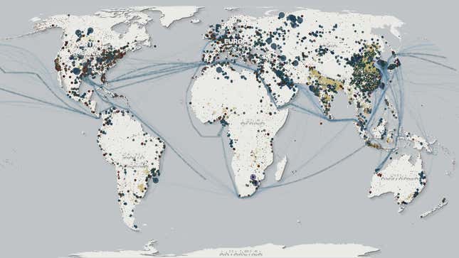 Imagen para el artículo titulado Este mapa muestra los mayores contaminadores climáticos en tu zona