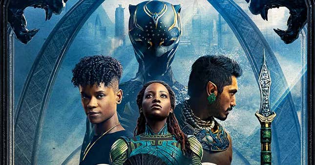 IMAX poster for Marvel's Black Panther: Wakanda Forever. 