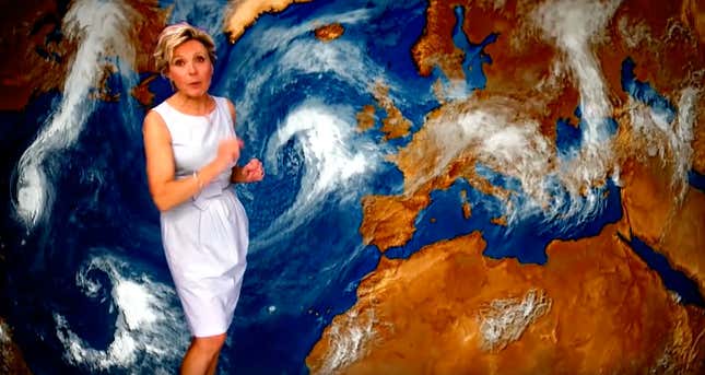 Imagen para el artículo titulado En 2014 una televisión imaginó cómo sería el clima en 2050. Le sobraron 31 años