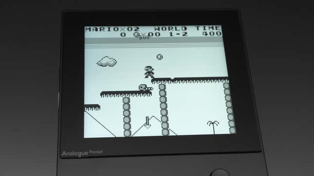 Game Boy and Game Boy Advance games look fantastic on the Analogue’s Pocket high-resolution screen, and even better than you’ve ever seen them.