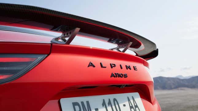 Image for article titled The 2022 Alpine A110 Is The Only Car
