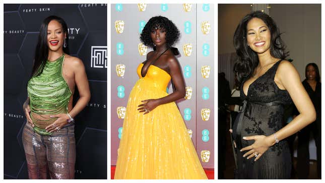 Image for article titled The Best Black Celeb Maternity Fashion Moments