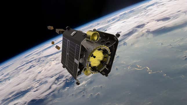 Conceptual image of D-Orbit’s ION satellite carrier.