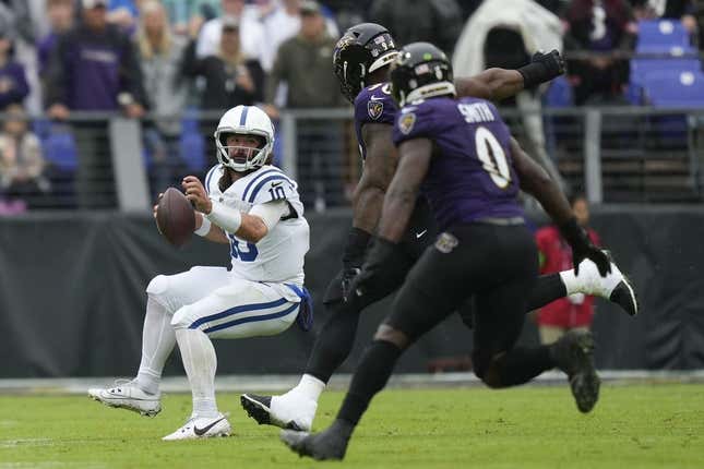 Colts upend Ravens on Matt Gay's 53-yard FG in OT