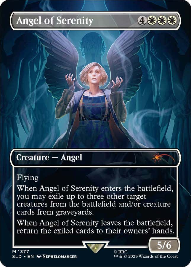 Image for article titled Magic The Gathering's Doctor Who Crossover Is a Cavalcade of Classic Heroes and Villains