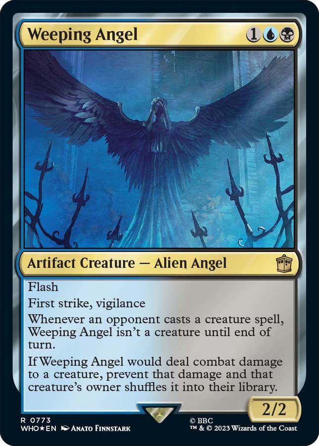 Image for article titled Magic The Gathering's Doctor Who Crossover Is a Cavalcade of Classic Heroes and Villains