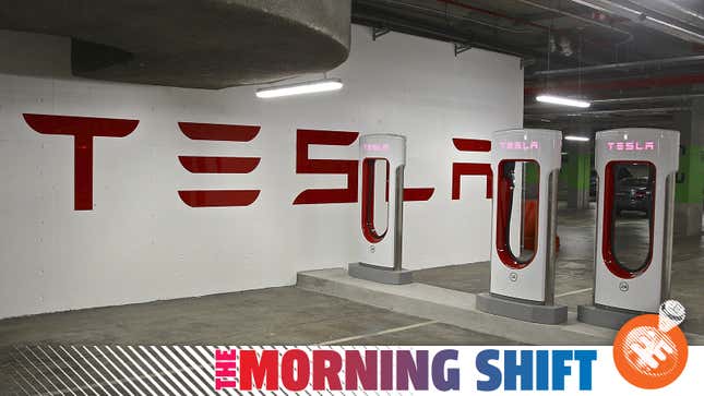 The Tesla electric car charging station in the car park at The Star Casino in Pyrmont on April 14, 2015 in Sydney, Australia. The Pyrmont supercharger station is currently the only standalone station in Australia. It will soon be joined by the recently approved Goulburn supercharger station.