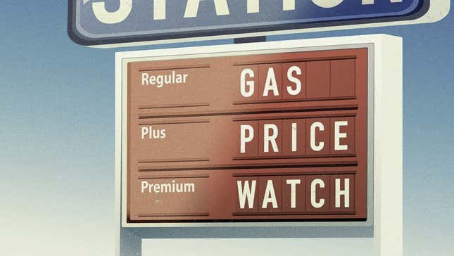 Image for article titled Gas Price Watch: Back On The Rise