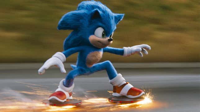 Sonic rides into cinematic action, carrying the expectations of a legion of fans with him.