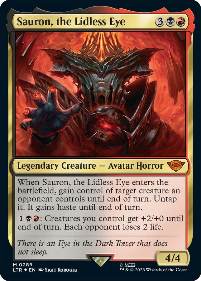 Image for article titled Magic: The Gathering&#39;s Lord of the Rings Set Is Full of Precious Art