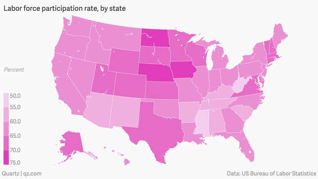 Image for article titled North Dakota is America’s hardest-working state—again