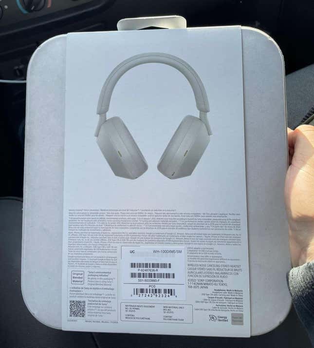 Imagen para el artículo titulado Una filtración de los Sony WH-1000XM5 revela un gran cambio de diseño, pero no todo son buenas noticias