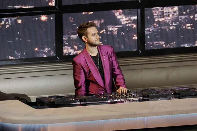 DJ Zedd at the 2022 Emmy Awards