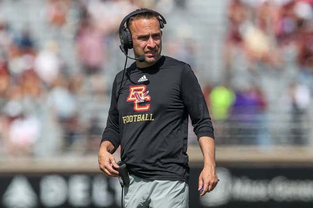 Boston College Names Jeff Hafley Head Football Coach - Boston