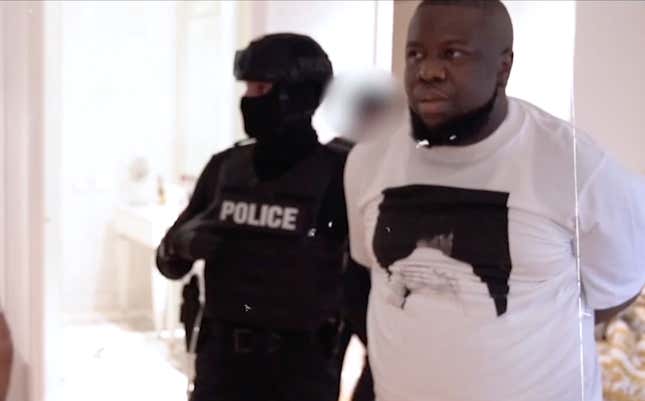 From Dubai with ‘cuffs.
