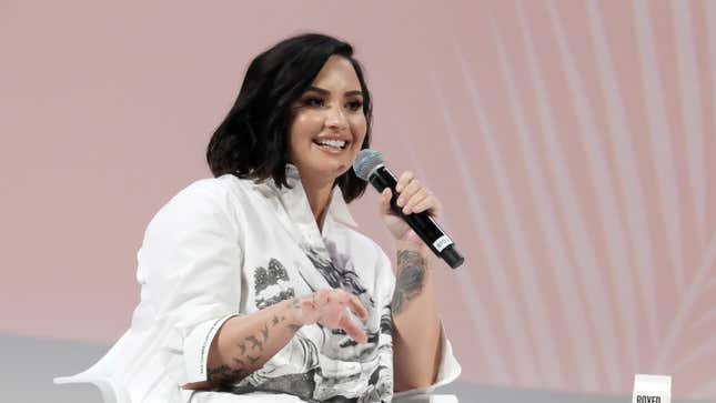 Image for article titled Demi Lovato Really Isn&#39;t Afraid To Be Vulnerable