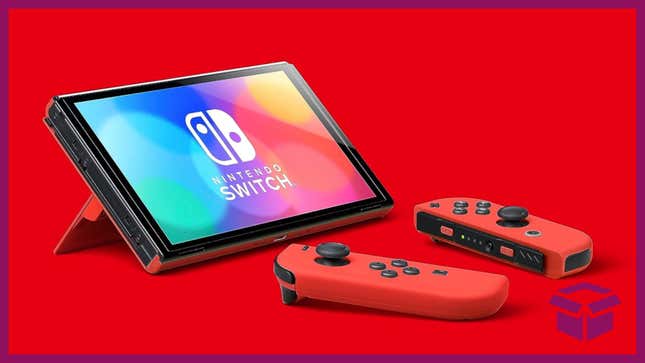 The OLED is the best Switch on the market, and this one is red. 