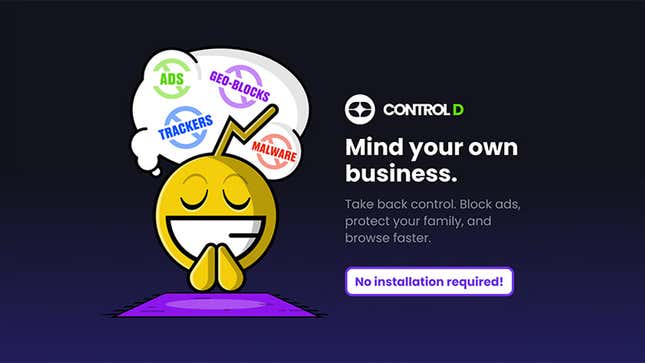 Control D: 5-Yr Subscription | $40 | StackSocial