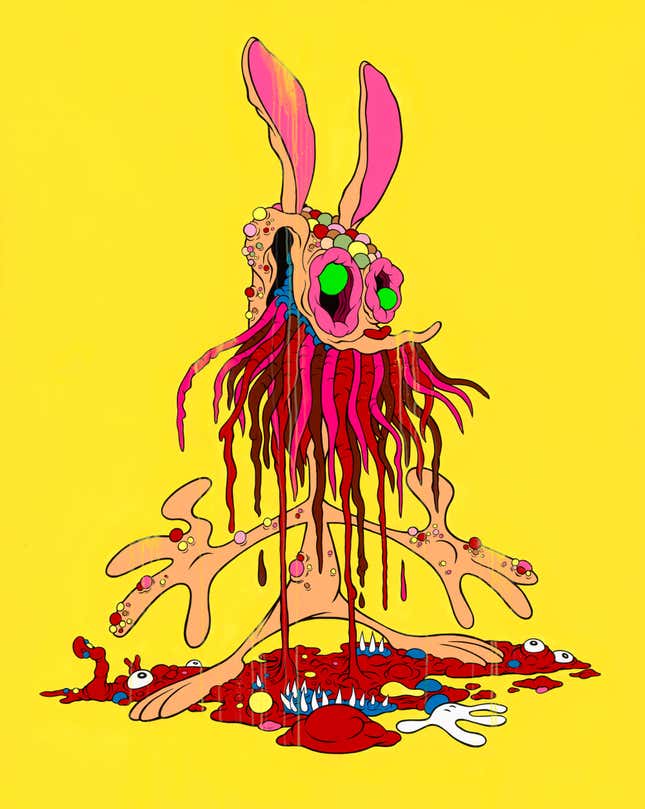 Image for article titled Your Favorite Animated Character Just Got Sick, Thanks to Artist Alex Pardee