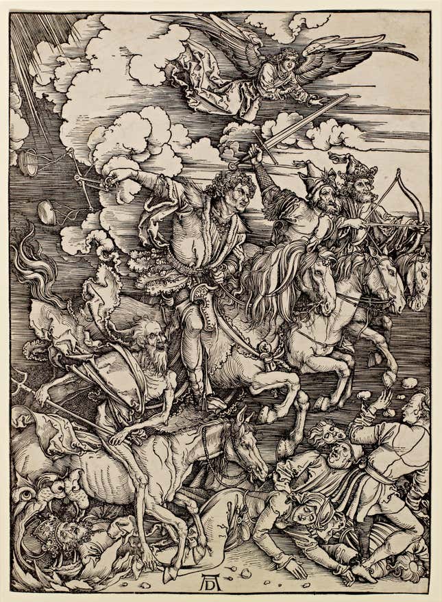 Four Horsemen of the Apocalypse by Albrecht Dürer
