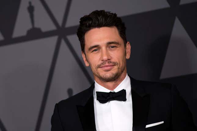 Image for article titled James Franco Has Settled the Sexual Misconduct Suit Against Him