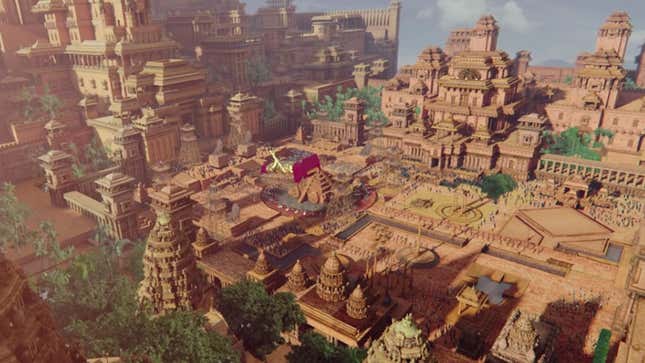 The grand city of Bahubali’s Mahishmati.