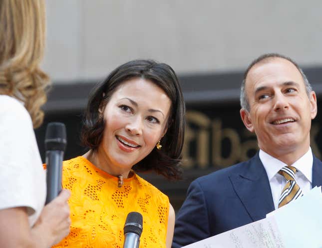 Ann Curry and Matt Lauer