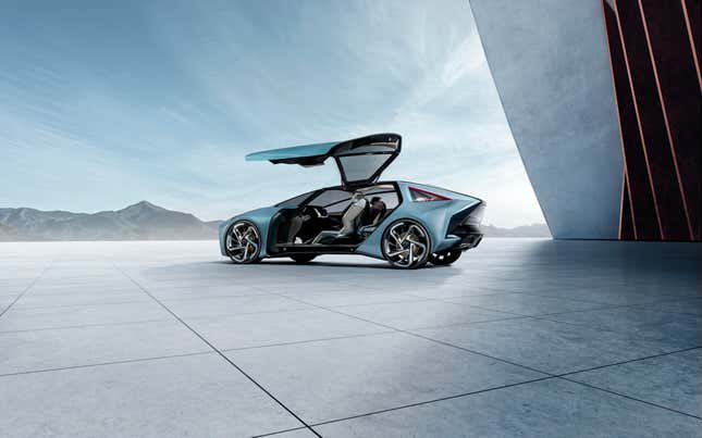 Image for article titled Lexus' LF-30 Electrified Concept Has A Drone Support Vehicle