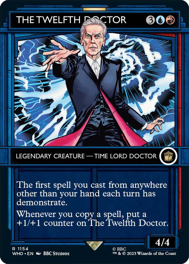 Image for article titled Magic The Gathering's Doctor Who Crossover Is a Cavalcade of Classic Heroes and Villains